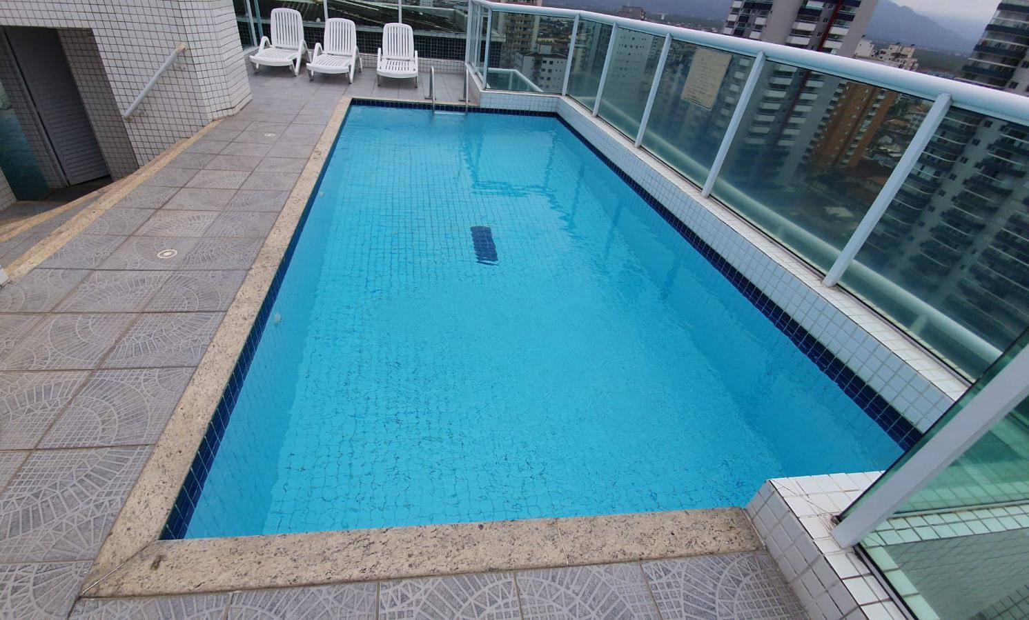 Apartamento à venda em Ocian, Praia Grande - 50m², mobiliado, vista panorâmica e lazer completo