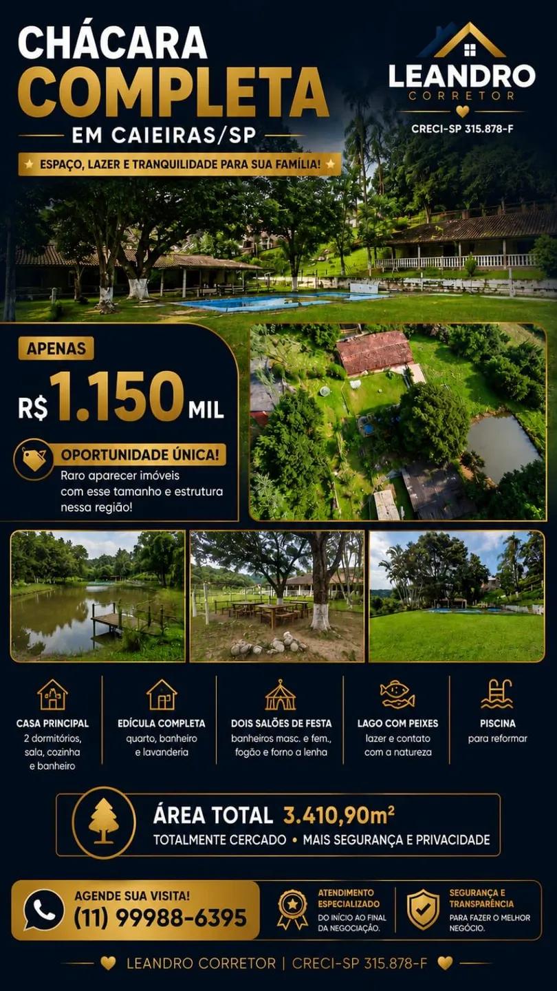 Terreno à venda, Morro Grande, Caieiras, SP