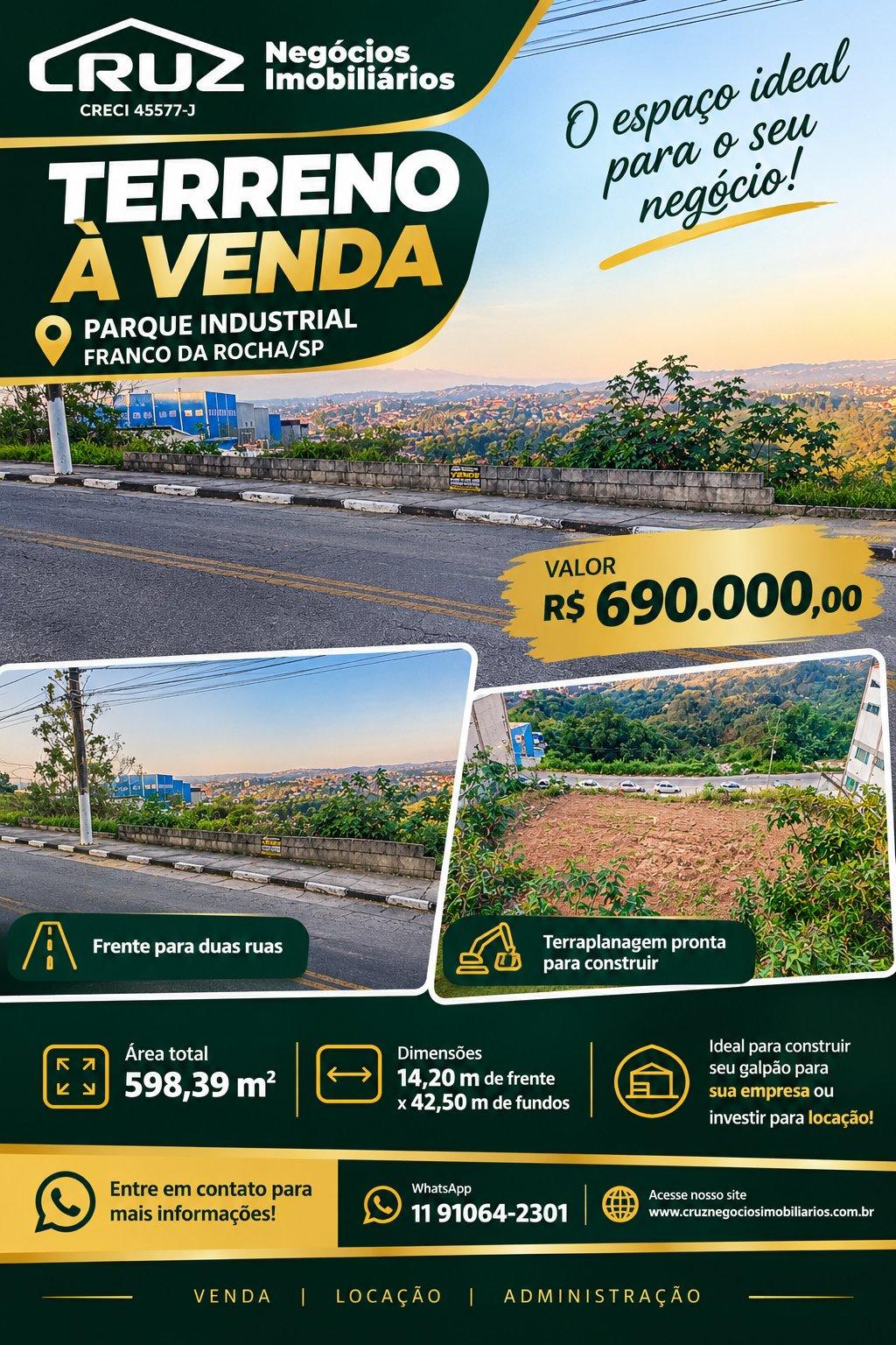 terreno à venda, Villa Verde, Franco da Rocha — foto 1 de 8
